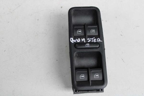 BOUTON LEVE VITRE SKODA FABIA 2 / ROOMSTER ( 4 VITRES ) - Vue 1